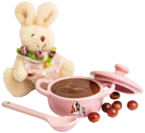 a cute up easter friend